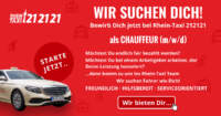 Rhein-Taxi Düsseldorf Job Stellenangebot Arbeit